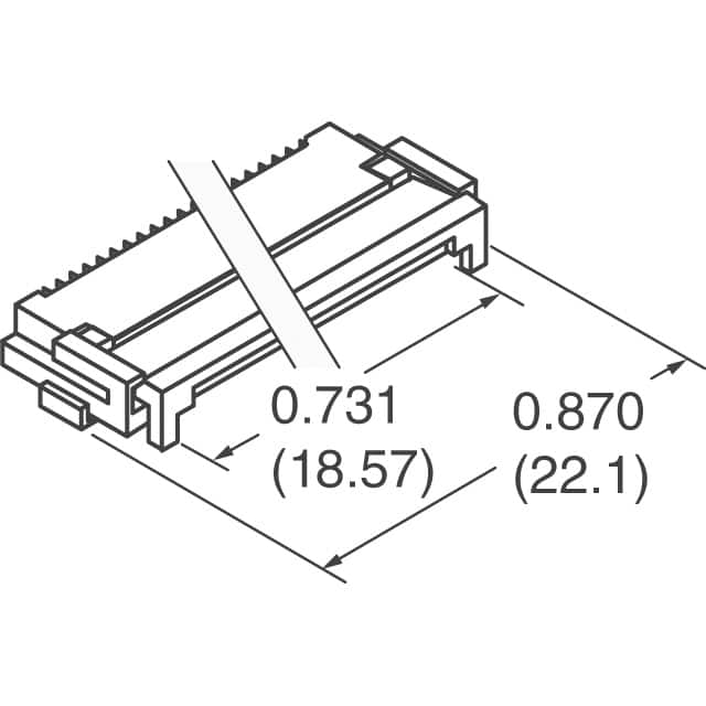 FH12F-36S-0.5SH Hirose Electric Co Ltd  FFC FPC (Flat Flexible) Connector Assemblies